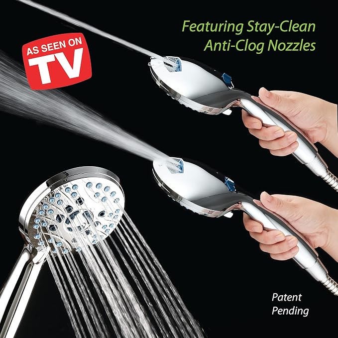 Hotel Spa AquaCare for California As-Seen-On-TV High Pressure Handheld Rain - Image 3