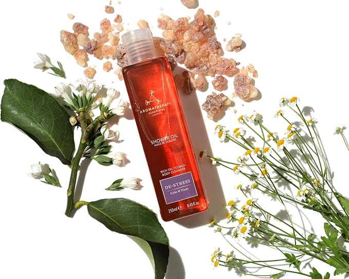 Aromatherapy Associates De-Stress Mind Shower Oil. Concentrated Blend of - Image 2