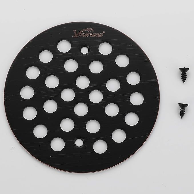 4-1/4Inch Screw-in Shower Strainer Drain Cover Replacement Floor Strainer Floor - Image 6