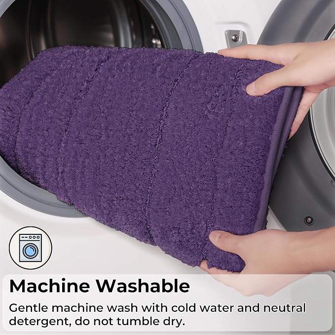 GRANNY SAYS Bathroom Rugs Sets 3 Piece, Soft Absorbent Microfiber Bath Mats - Image 8