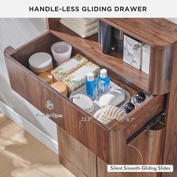 ACCOHOHO Modern Minimalist Bathroom Cabinet - Image 3