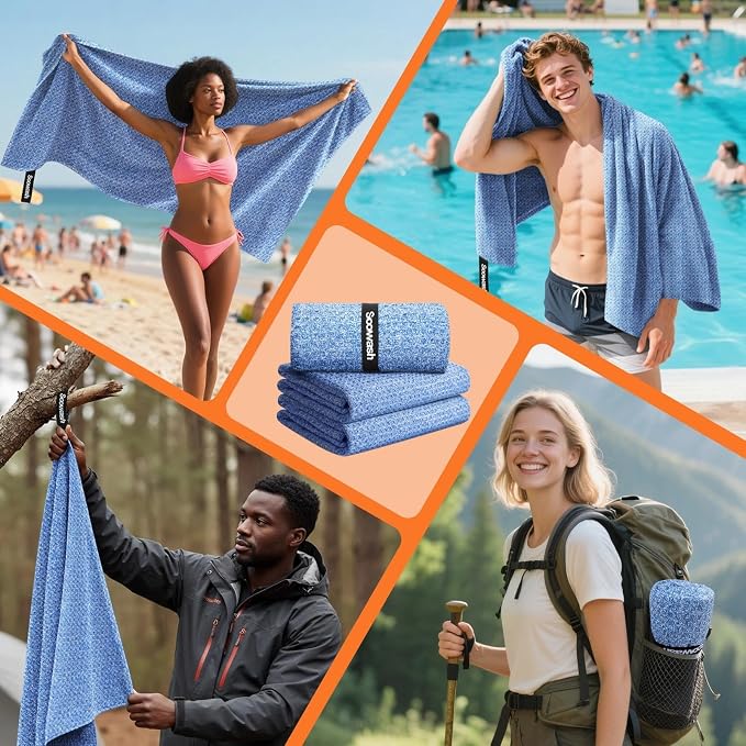 Camping Towels Quick Dry Sweat Towels - Image 7