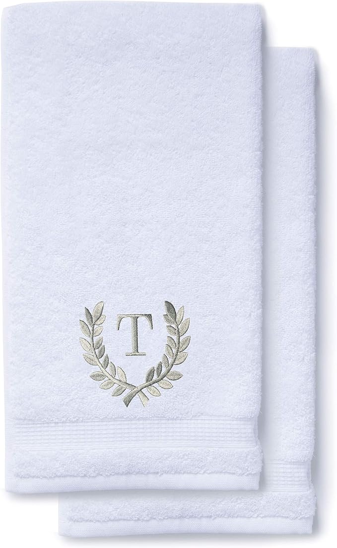 Decorative and Monogrammed Hand Towels by Turquaz
