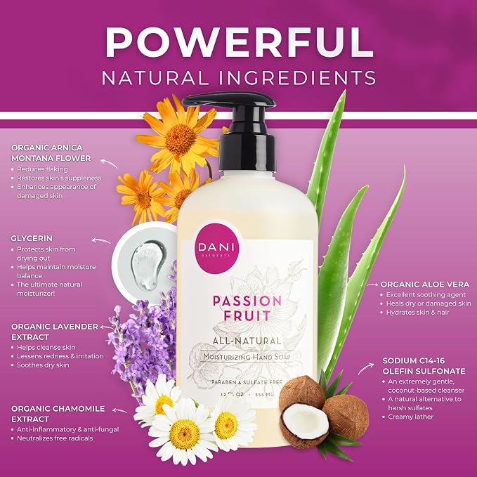 DANI Naturals Moisturizing Hand Soap - Image 2