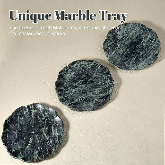 Koville Marble Tray, Natural Stone Tray - Image 3