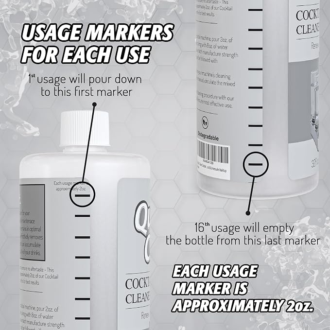 Quick & Clean Cocktail Machine Cleaner & Descaler - Image 4