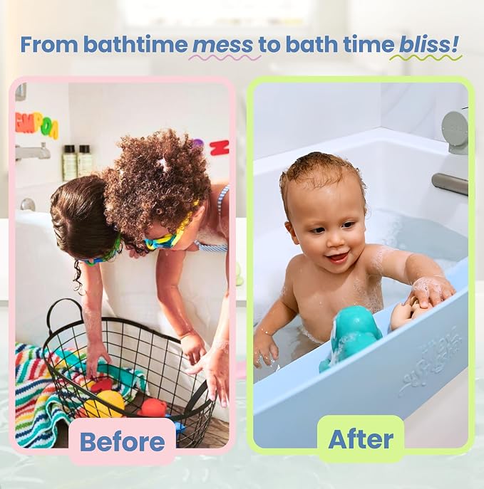 Original PlayPad, Bathtub Splash Guard Play Shelf - Image 3
