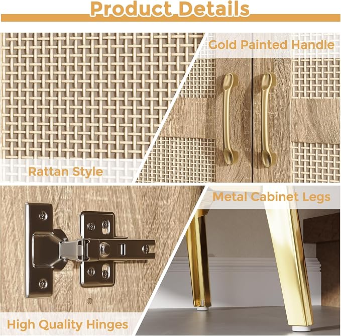 JASIWAY Tall Bathroom Storage Cabinet - Image 4