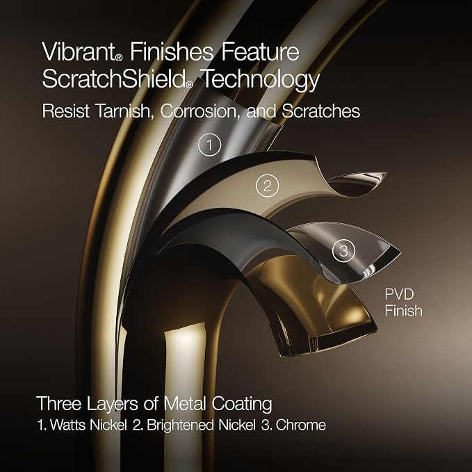 Kohler 37722-Y-CP Cinq™ Square single-function filtered showerhead, 2.5 gpm - Image 9
