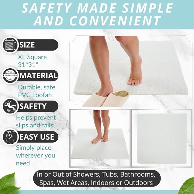 Square Shower Mat - Image 3