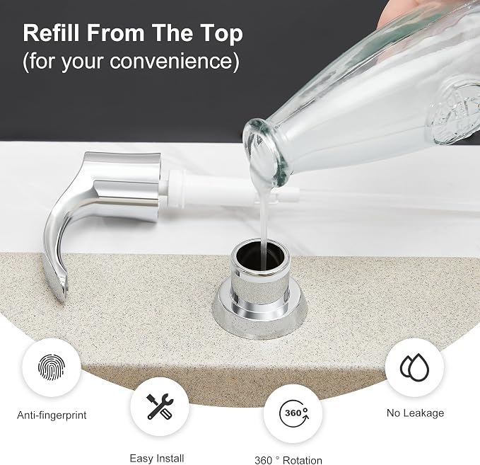 GAGALIFE Kitchen Sink Soap Dispenser - Image 4
