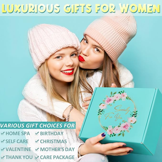 Birthday Gifts for Women Friendship, Ocean Relaxing Spa Gifts Basket for Women - Image 2