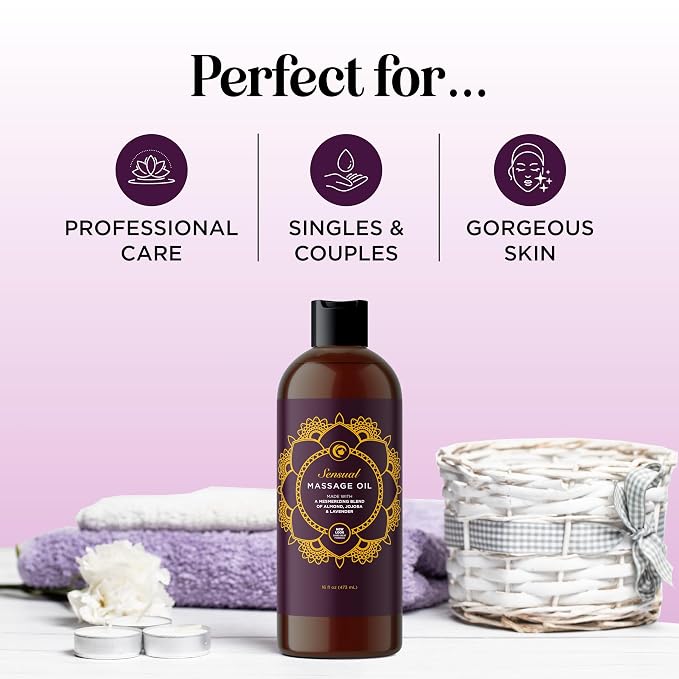 Aromatherapy Sensual Massage Oil - Image 2