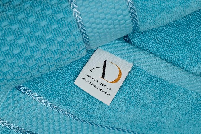 Ample Decor 100% Cotton Hand Towel - Image 8