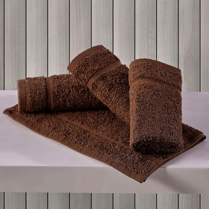 Hawmam Linen Luxury Cotton Washcloths 13x13 Inch - Image 5