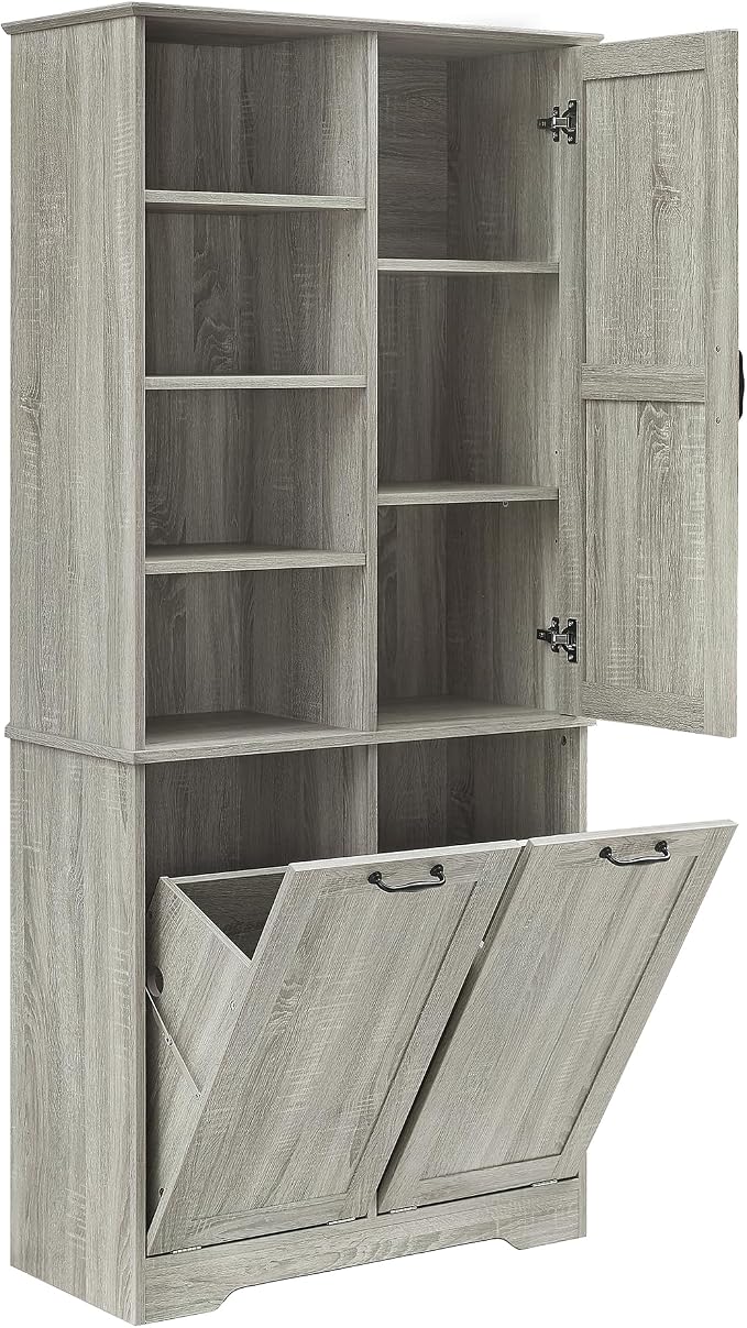 Favfurish 68" Tall Bathroom Storage Cabinet - Image 14