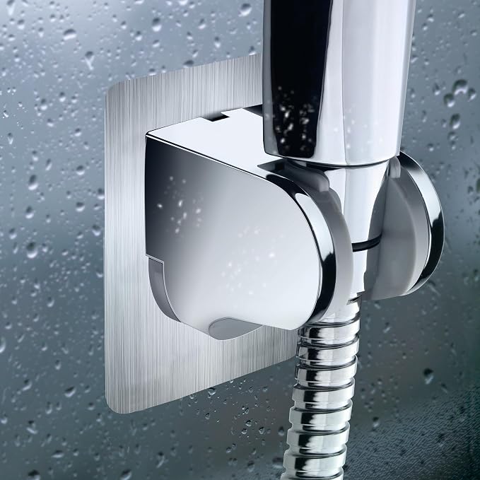 2 Pack No Drilling On Wall Mounted Shower Bracket - Image 4