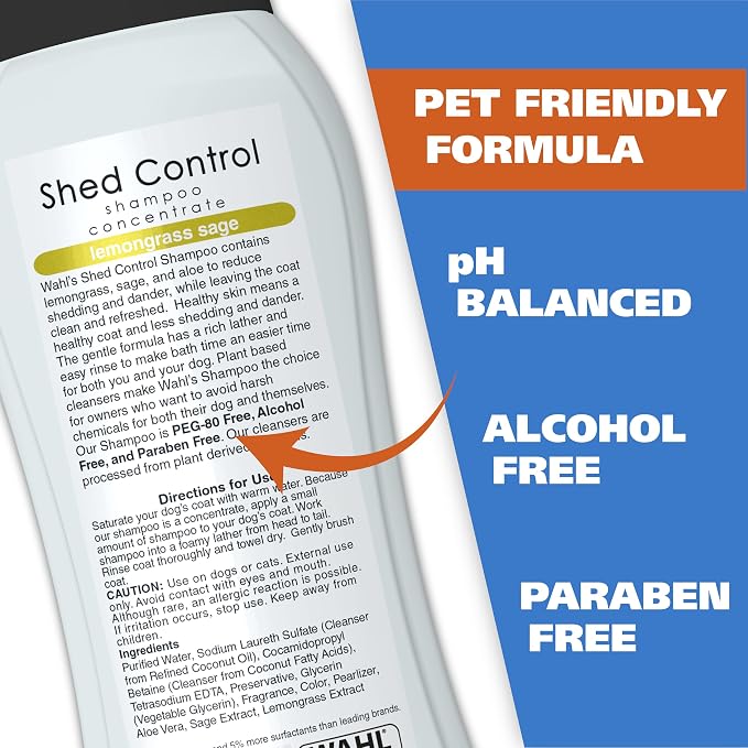 Wahl USA Shed Control Pet Shampoo - Image 4