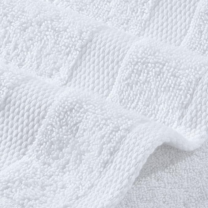 Wealuxe White Washcloths 24 Pack - Image 8