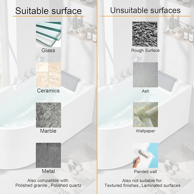 Mofason Silicone Shower Splash Guard, Bathroom Shower Water Guard Can Be Used - Image 5