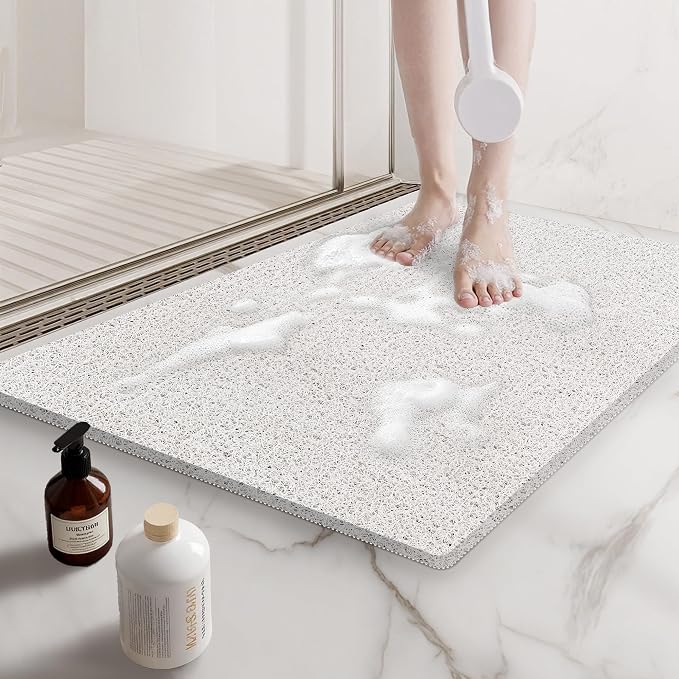 Non Slip Shower Mats for Inside Shower, 16x24 Inch, Anti-Slip Bathtub Mats for by Mecko