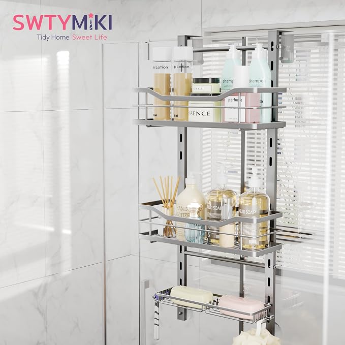 SWTYMIKI Over the Door Shower Caddy - Image 2
