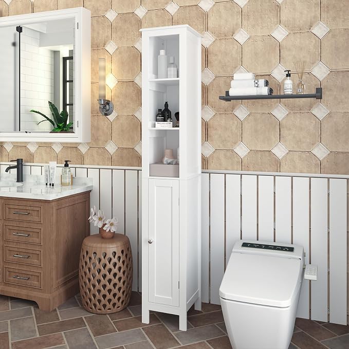 Tall Bathroom Storage Cabinet - Image 3