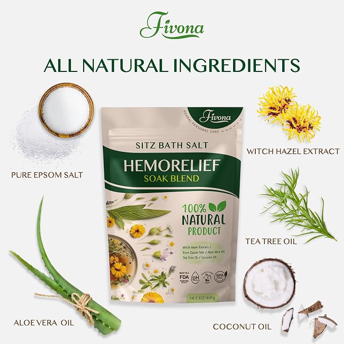Hemorrhoid Treatment Sitz Bath Salt - Image 2