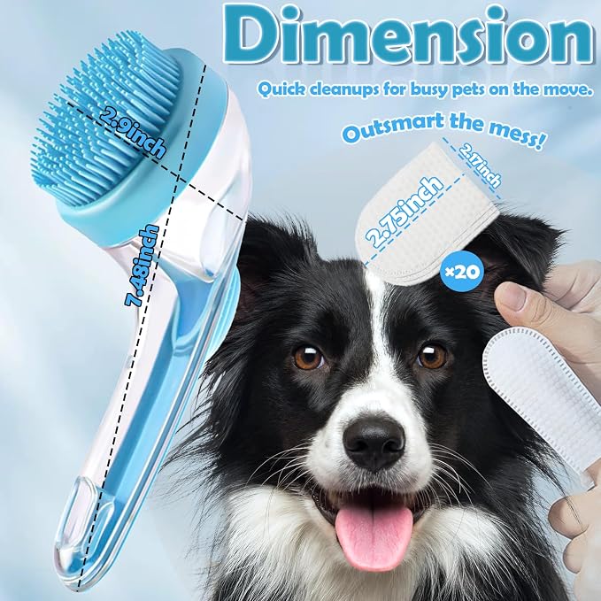 2025 New Dog Bath Brush with Built-in Shampoo Dispenser - Image 8