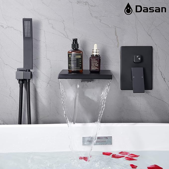 Upgraded Wall Mount Tub Filler Faucet - Image 7