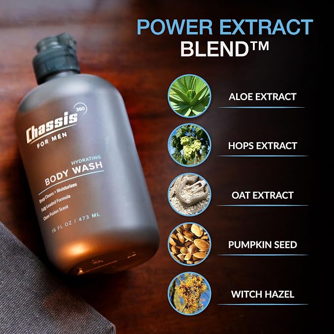Chassis 360 Men's Body Wash - Image 4