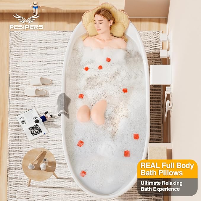 Ergonomic Full Body Bath Pillow - Image 3