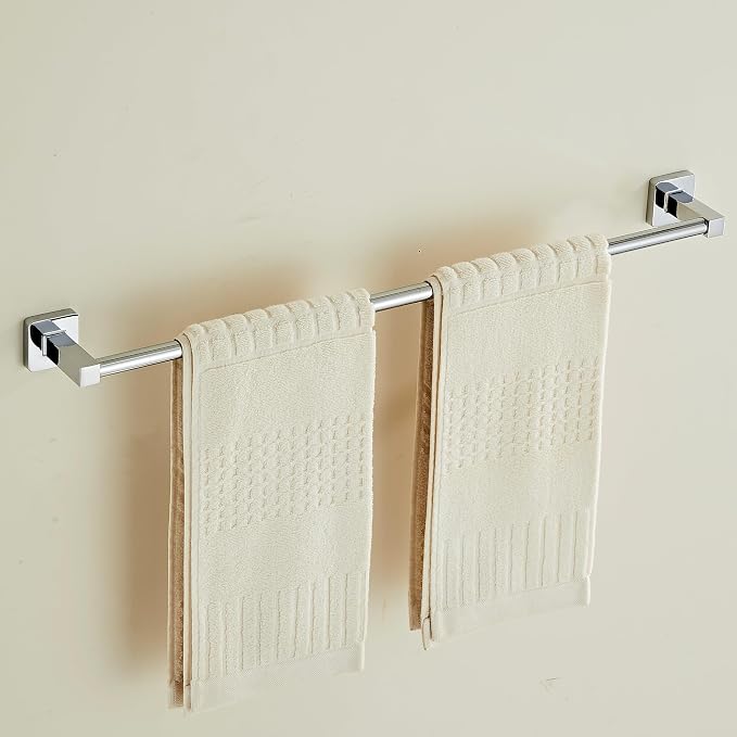 24 Inch Towel Racks for Bathroom Wall Mounted, Chrome Finish Stainless Rack - Image 2