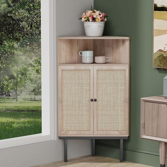 Yechen 39.7" Corner Storage Cabinet by Yechen