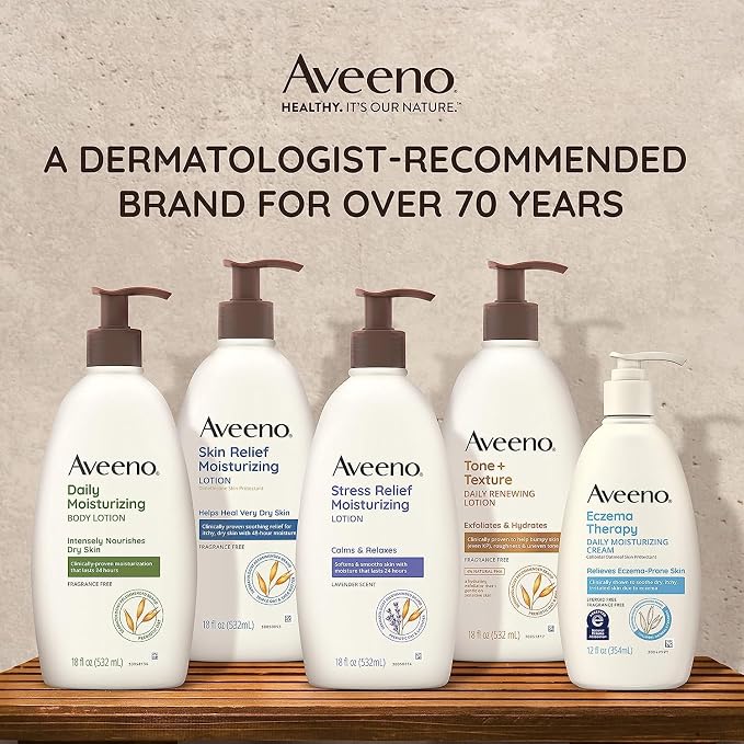 Aveeno Daily Moisturizing Body Lotion, Body Lotion - Image 8