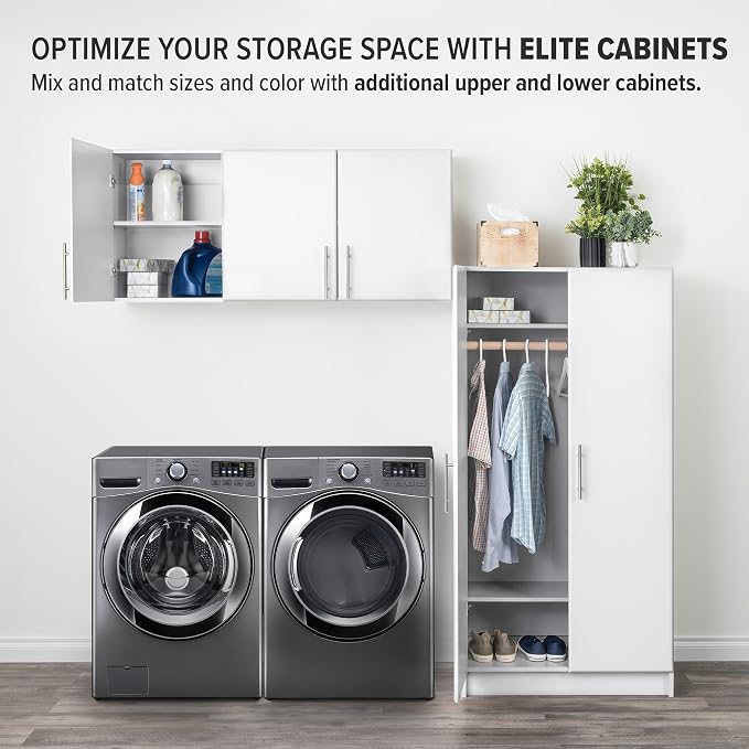 Prepac Elite 54" Wall Cabinet, Storage - Image 5