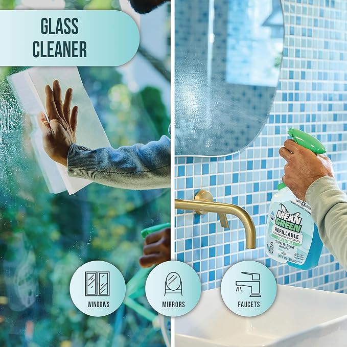 Mean Green Refillable Ultra Powered Glass Cleaner Concentrate, Fresh Scent - Image 7