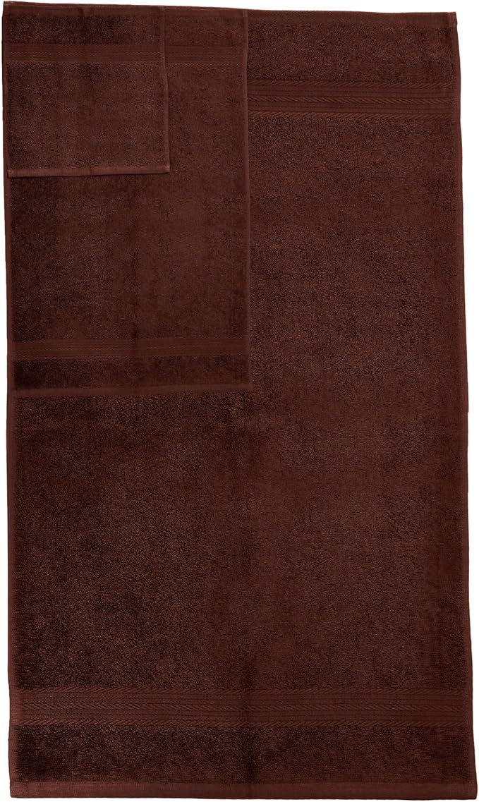 Ample Decor Bathroom Towel Set of 18-4 Hand Towel, 4 Bath Towel, 10 Wash Cloths - Image 4