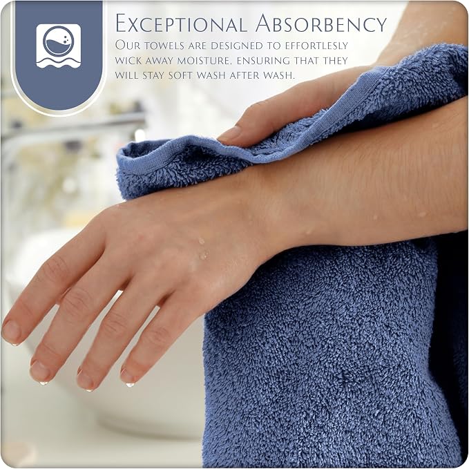 MAURA Basics Hand Towels for Bathroom - Image 6