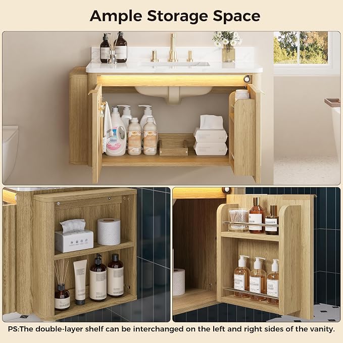 IRONCK 36" Bathroom Vanity - Image 6