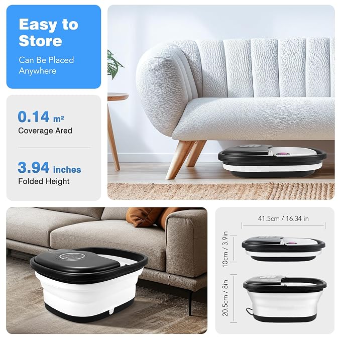 KNQZE Collapsible Foot Spa Bath - Image 8