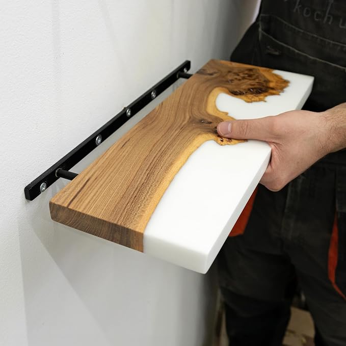 RWA Straight Edge Floating Shelf – Unique Wood Floating Shelf - Image 7