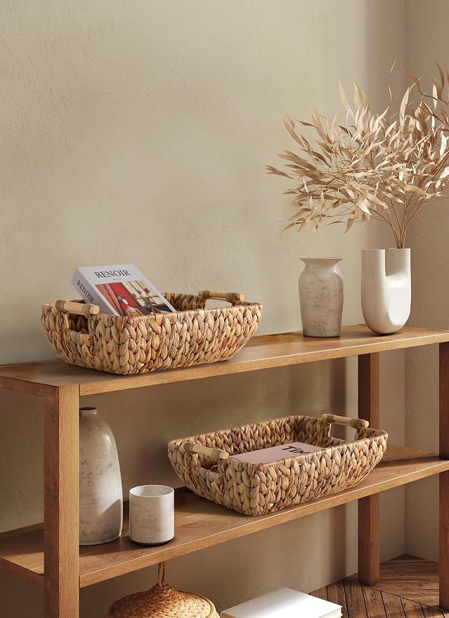 Water Hyacinth Storage Baskets - Image 2