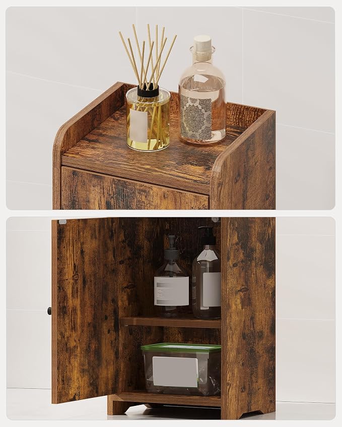 Bathroom Storage Cabinet, Corner Floor Cabinet - Image 6