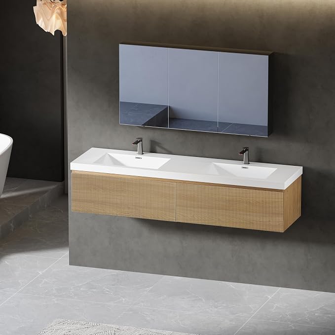 72" Floating Bathroom Vanity - Image 7