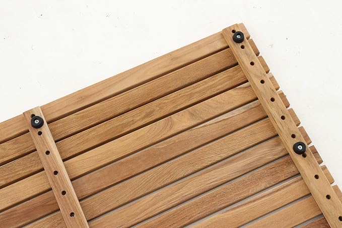 Nordic Style Premium Teak Shower + Bath Mat - Image 2
