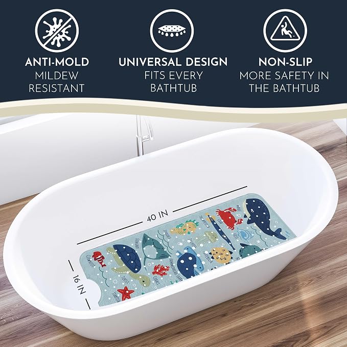 Bath Tub Mat Non Slip Anti Mold - Image 2