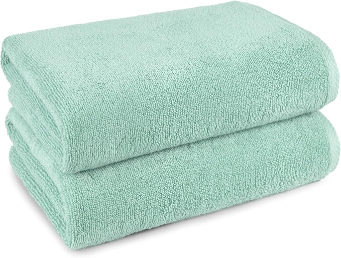 Amazon Basics 100% Cotton Quick-Dry Lightweight Moisture Absorbing Bath Towel - Image 7