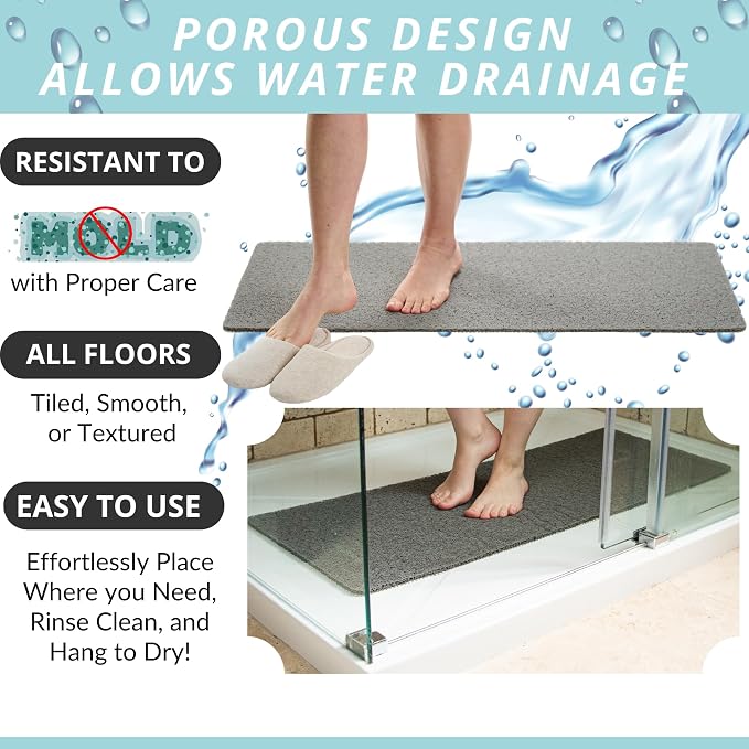 Non Slip Bathtub Mat Shower Mat - Image 4
