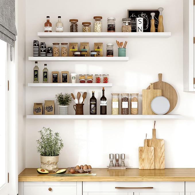 Vivelove 10 in Deep Floating Shelves - Image 2